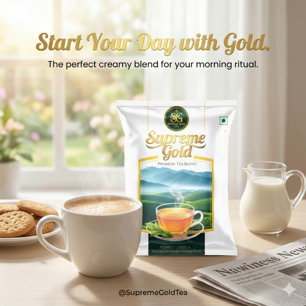 Supreme gold tea